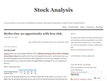 Tablet Screenshot of analysistime.com